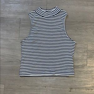 Stripped Halter Top
